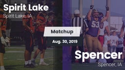 Matchup: Spirit Lake High vs. Spencer  2019