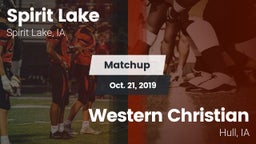 Matchup: Spirit Lake High vs. Western Christian  2019