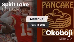 Matchup: Spirit Lake High vs. Okoboji  2020