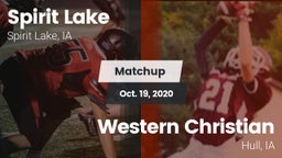 Matchup: Spirit Lake High vs. Western Christian  2020