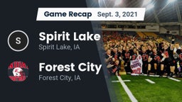 Recap: Spirit Lake  vs. Forest City  2021