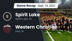 Recap: Spirit Lake  vs. Western Christian  2021