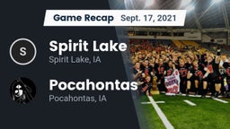 Recap: Spirit Lake  vs. Pocahontas  2021