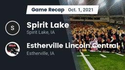 Recap: Spirit Lake  vs. Estherville Lincoln Central  2021