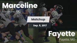 Matchup: Marceline vs. Fayette  2017