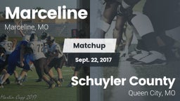 Matchup: Marceline vs. Schuyler County 2017