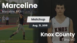 Matchup: Marceline vs. Knox County  2018