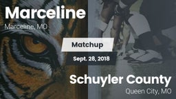 Matchup: Marceline vs. Schuyler County 2018