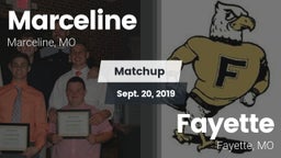 Matchup: Marceline vs. Fayette  2019
