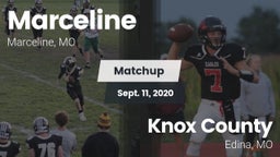 Matchup: Marceline vs. Knox County  2020