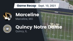 Recap: Marceline  vs. Quincy Notre Dame 2021