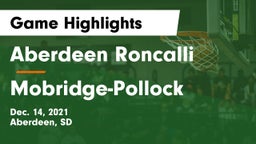 Aberdeen Roncalli  vs Mobridge-Pollock  Game Highlights - Dec. 14, 2021
