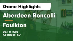 Aberdeen Roncalli  vs Faulkton  Game Highlights - Dec. 8, 2022