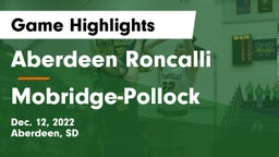 Aberdeen Roncalli  vs Mobridge-Pollock  Game Highlights - Dec. 12, 2022