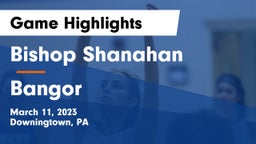 Bishop Shanahan  vs Bangor  Game Highlights - March 11, 2023