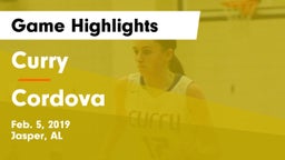 Curry  vs Cordova Game Highlights - Feb. 5, 2019