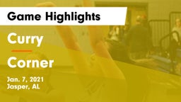 Curry  vs Corner  Game Highlights - Jan. 7, 2021