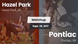Matchup: Hazel Park vs. Pontiac  2017