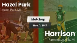 Matchup: Hazel Park vs. Harrison  2017