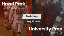 Matchup: Hazel Park vs. University Prep  2018