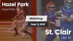 Matchup: Hazel Park vs. St. Clair  2019