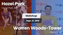 Matchup: Hazel Park vs. Warren Woods-Tower  2019