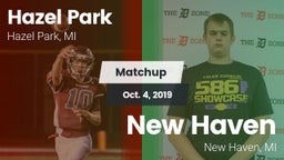 Matchup: Hazel Park vs. New Haven  2019