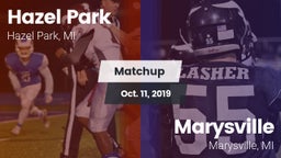 Matchup: Hazel Park vs. Marysville  2019