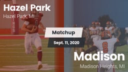 Matchup: Hazel Park vs. Madison 2020