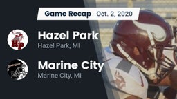 Recap: Hazel Park  vs. Marine City  2020