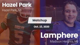 Matchup: Hazel Park vs. Lamphere  2020