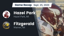 Recap: Hazel Park  vs. Fitzgerald  2020