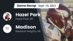 Recap: Hazel Park  vs. Madison 2021