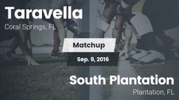 Matchup: Taravella vs. South Plantation  2016