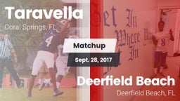 Matchup: Taravella vs. Deerfield Beach  2017