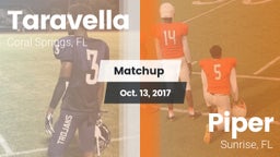 Matchup: Taravella vs. Piper  2017