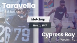 Matchup: Taravella vs. Cypress Bay  2017