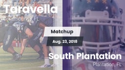 Matchup: Taravella vs. South Plantation  2018