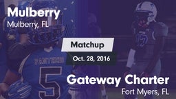 Matchup: Mulberry vs. Gateway Charter  2016