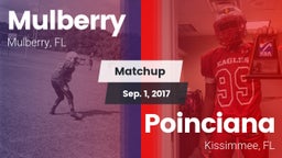 Matchup: Mulberry vs. Poinciana  2017