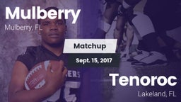 Matchup: Mulberry vs. Tenoroc  2017