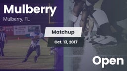 Matchup: Mulberry vs. Open 2017