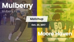 Matchup: Mulberry vs. Moore Haven  2017