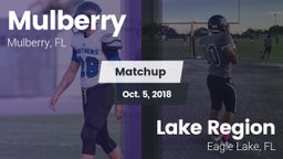 Matchup: Mulberry vs. Lake Region  2018