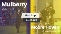 Matchup: Mulberry vs. Moore Haven  2018