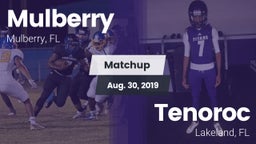 Matchup: Mulberry vs. Tenoroc  2019