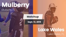 Matchup: Mulberry vs. Lake Wales  2019