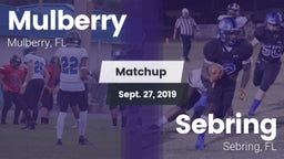 Matchup: Mulberry vs. Sebring  2019