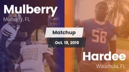 Matchup: Mulberry vs. Hardee  2019