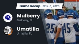 Recap: Mulberry  vs. Umatilla  2020